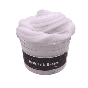 Cookies and Cream slime at The Vault Slime Lab Slime Shop